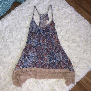 Patterned Tank Top